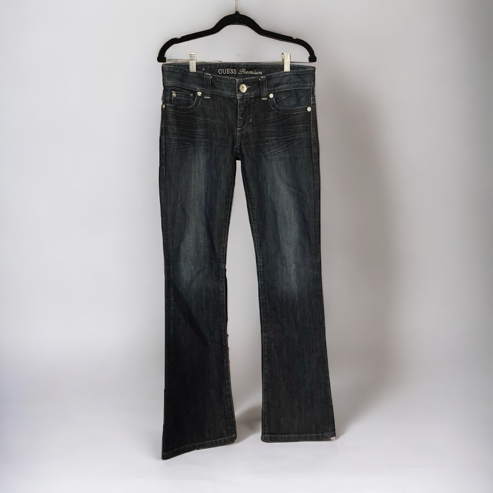 Dark Wash Bootcut/Flare GUESS Jeans - 29R - never worn